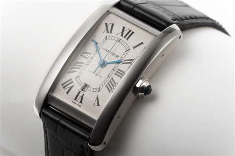 cartier tank watch set